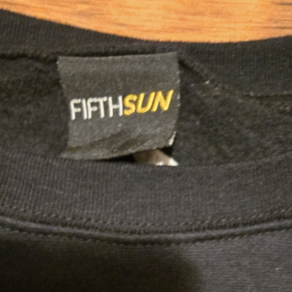 Ugly Christmas Sweater Santa on a Unicorn Fifth Sun silly graphic print Xmas - Picture 2 of 4